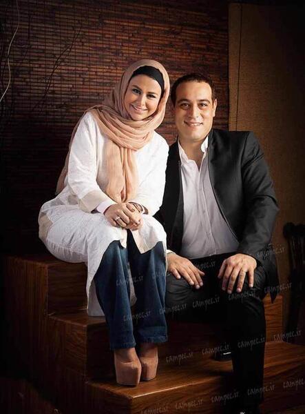 عکس های اصغر همت وهمسرش