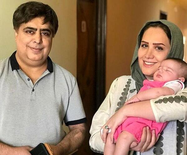 عکس واقعی زن رضا شفیعی جم