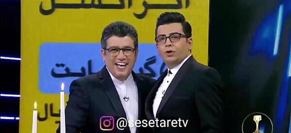 عکس فرزاد حسنی با رضا رشیدپور