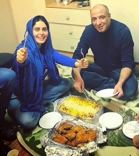 عکس الناز شاکردوست آشپزی