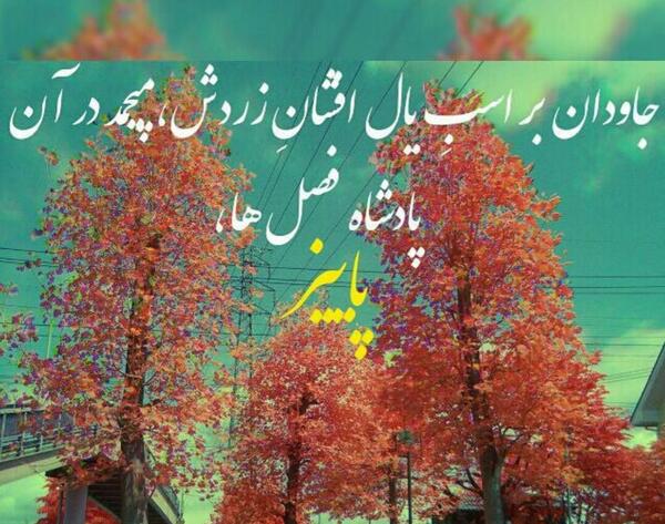 عکس پروفایل پاییز پادشاه فصل ها