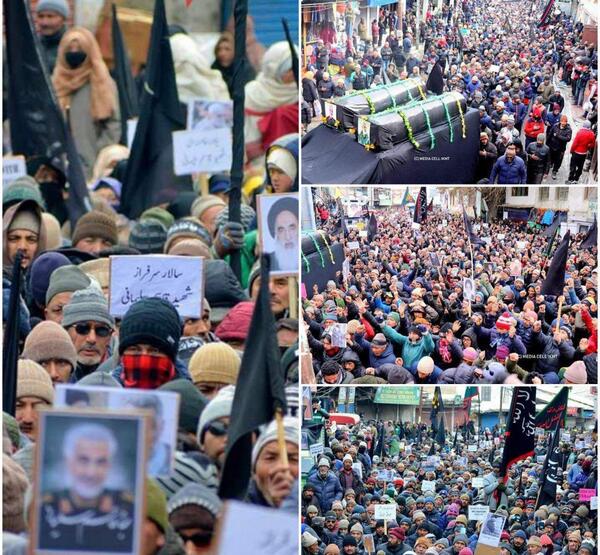 عکس حاج قاسم سلیمانی جنازه