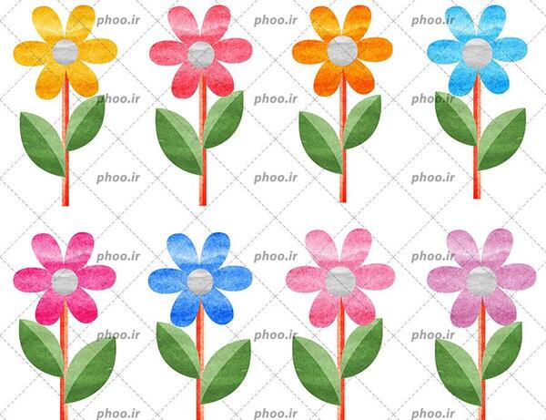 عکس گل های زیبا برای نقاشی