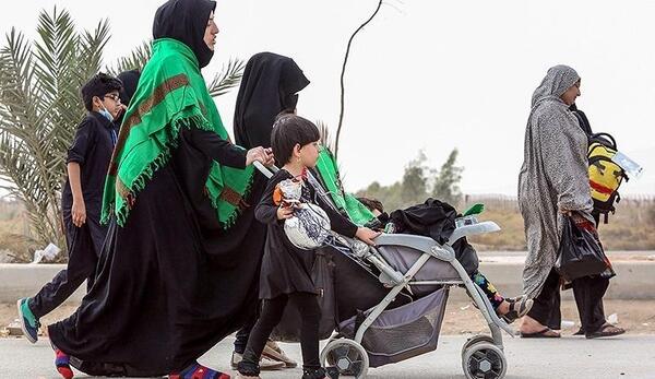 عکس نقاشی پیاده روی اربعین