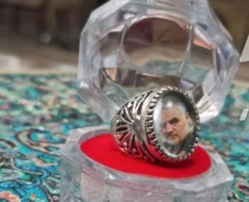 عکس سردار سلیمانی انگشتر