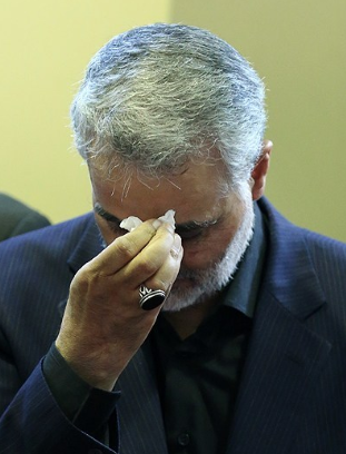 عکس سردار سلیمانی انگشتر