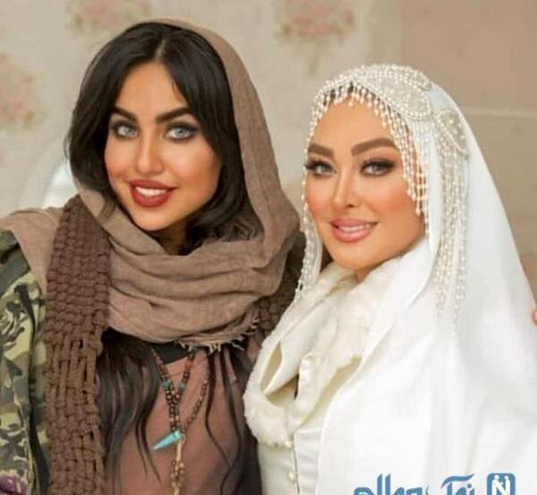 عکس الهام حمیدی عروسیش