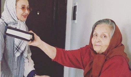 عکس مادر شهلا ریاحی