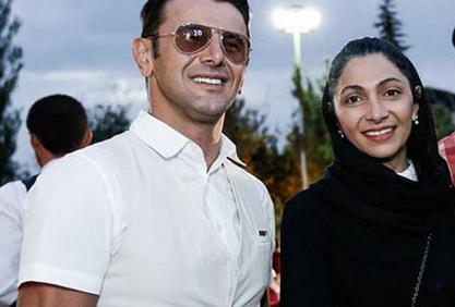 عکس از همسر رضا شفیعی جم