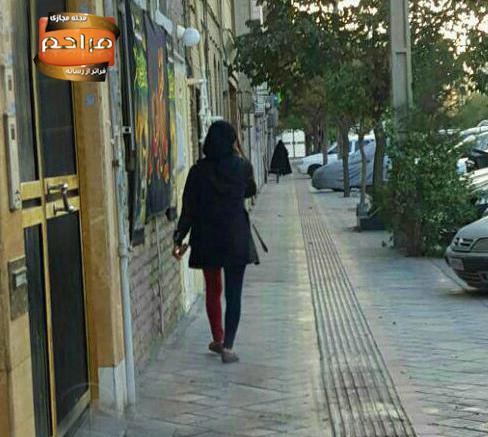 عکس پیاده روی خنده دار