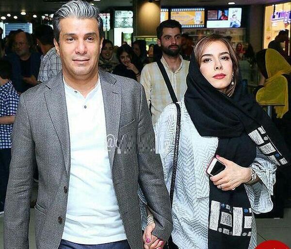 عکس حمید فرخ نژاد و همسرش