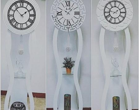 عکس ساعت ایستاده سفید
