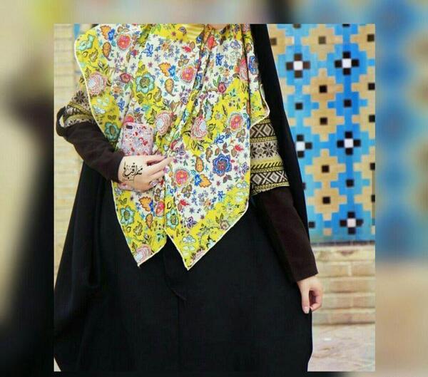عکس پروفایل دختر چادری با قران