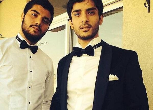 عکس ساعد سهیلی همراه همسرش