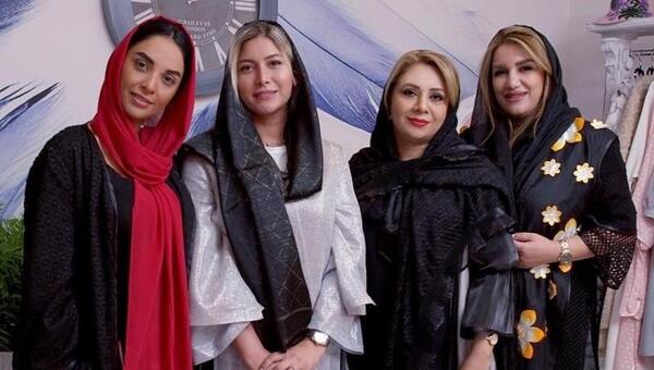 عکس فریبا نادری و دوست پسرش