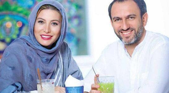 عکس فریبا نادری و دوست پسرش