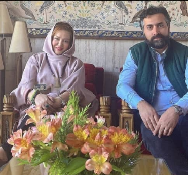 عکس بهاره رهنما و همسرش جدید