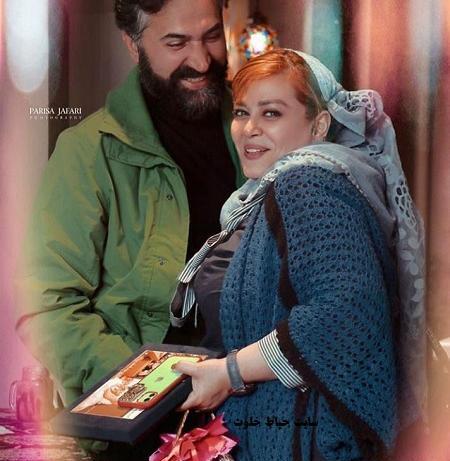 عکس بهاره رهنما و همسرش جدید