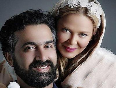 عکس بهاره رهنما و همسرش جدید