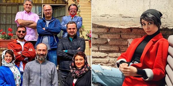 عکس الناز حبیبی در هشتگ خاله سوسکه