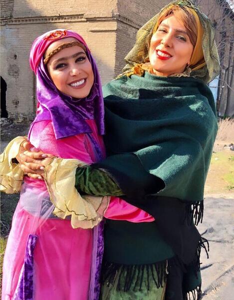 عکس الناز حبیبی در هشتگ خاله سوسکه