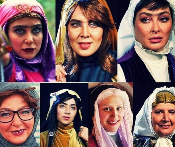 عکس الناز حبیبی در هشتگ خاله سوسکه
