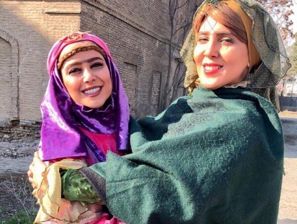 عکس الناز حبیبی در هشتگ خاله سوسکه
