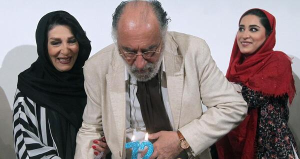 عکس داریوش ارجمند و همسر و فرزندان