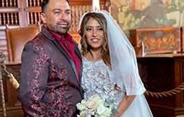 عکس عروسی بهمن مفید