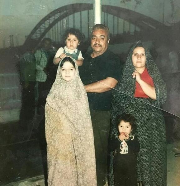 عکس قدیمی لب کارون