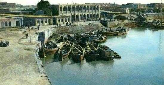 عکس قدیمی لب کارون