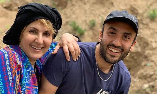 عکس مادر فاطمه گودرزی