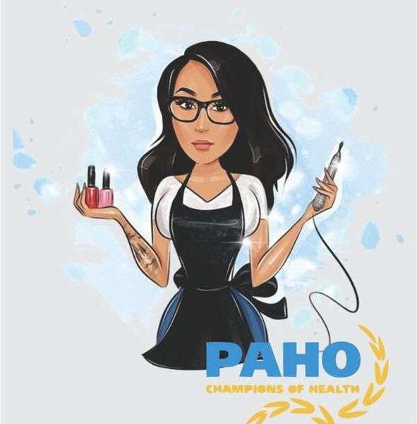 عکس کارتونی کاشت ناخن