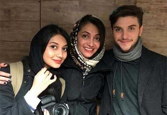 عکس امین حیایی و عروسش