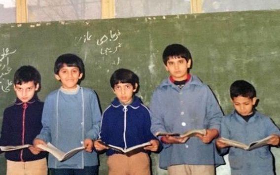 عکس کودکی ارژنگ امیرفضلی