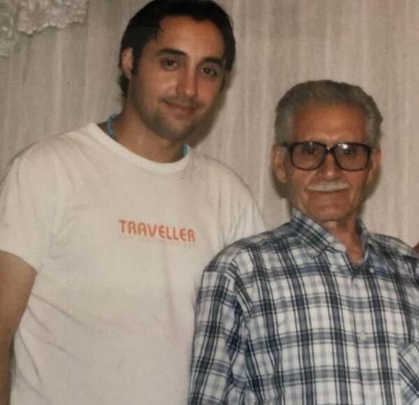 عکس قدیمی امیرحسین رستمی