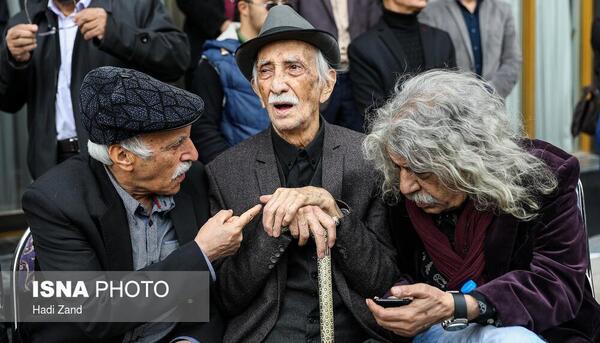 عکس مراسم جمشید مشایخی