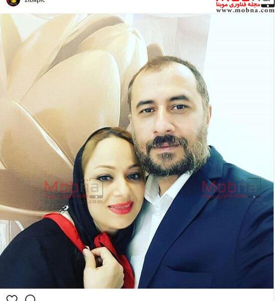 عکس سیاوش مفیدی باهمسرش