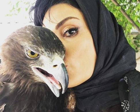 عکس حیوان خانگی سارا خوئینی ها