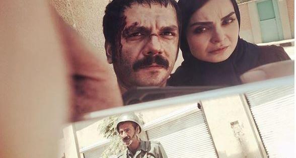 عکس های عباس غزالی در سریال مینو