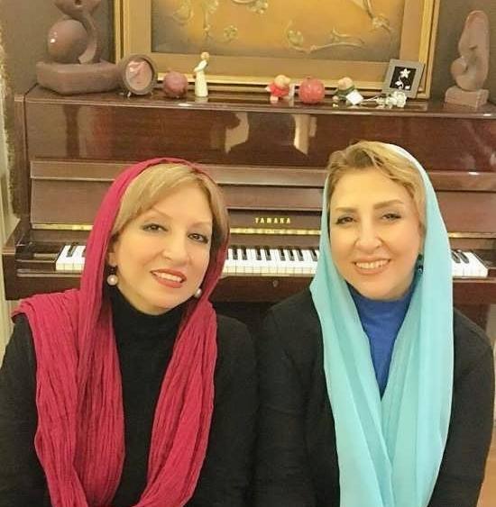 عکس سیما تیر انداز و مرجانه گلچین