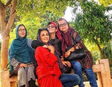 عکس شیوا ابراهیمی در سریال کلبه ای در مه