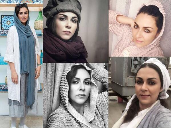 عکس شیوا ابراهیمی در سریال کلبه ای در مه