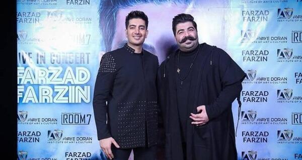 عکس فرزاد فرزین و امیرحسین آرمان