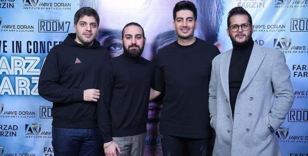 عکس فرزاد فرزین و امیرحسین آرمان