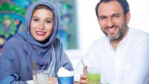 عکس فریبا نادری روی تخت خواب