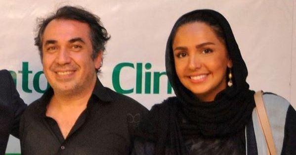 عکسهای سیامک انصاری با همسرش