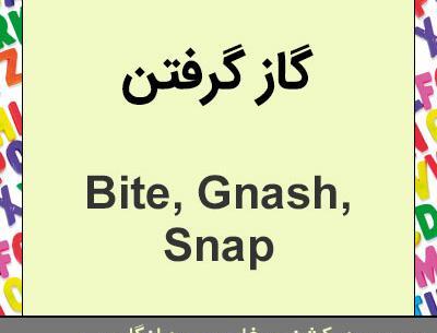 عکس نوشته عاشقانه گاز گرفتن