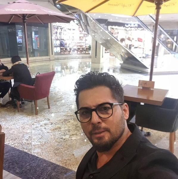 عکس سلفی دانیال عبادی