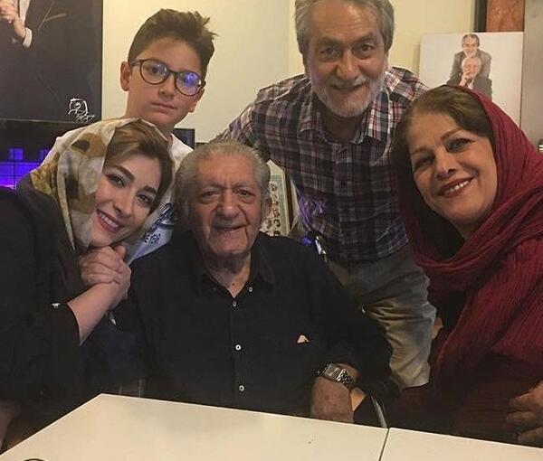عکسهای عزت الله انتظامی و همسرش